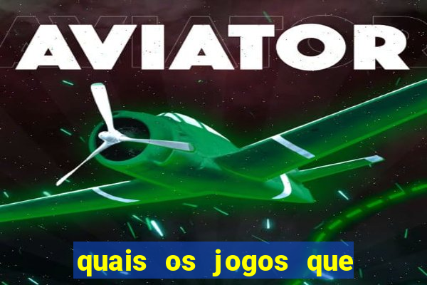 quais os jogos que ganha dinheiro de verdade no pix